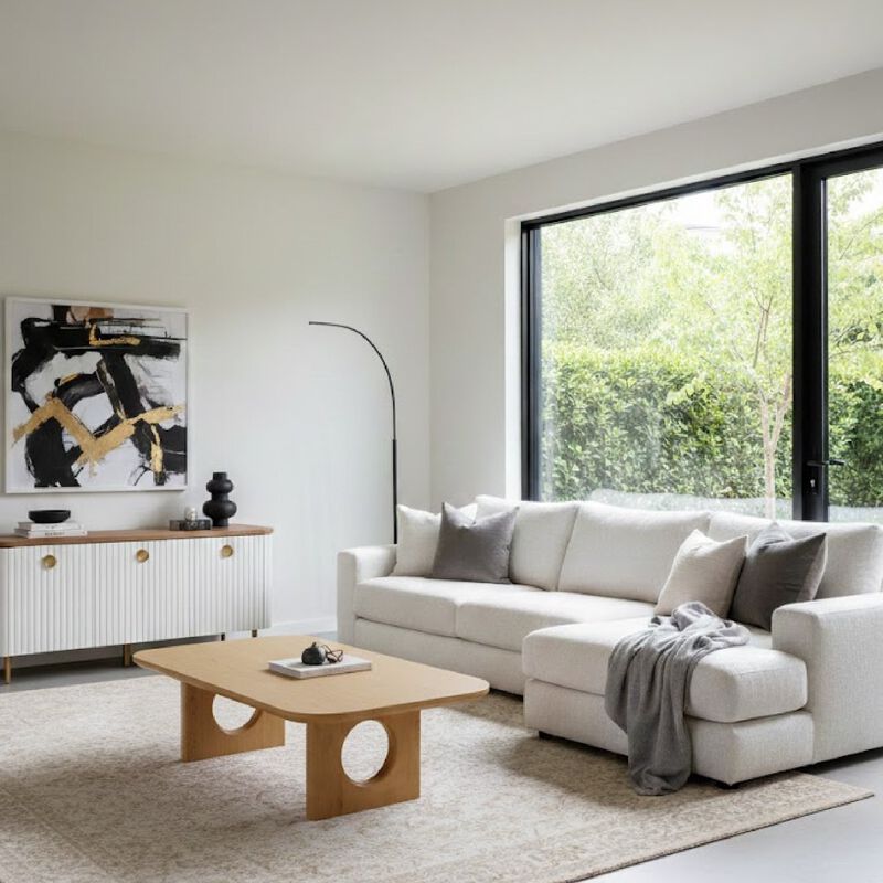 White Oak Coffee Table | OROA Modern Oshana image number 1
