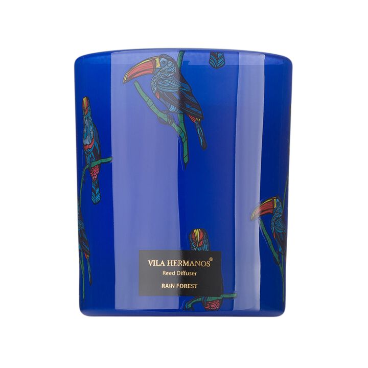 Candle in Jar JUNGLETOPIA TOUCAN RAIN FOREST 200gr 3.35 diam. x 4.13 in