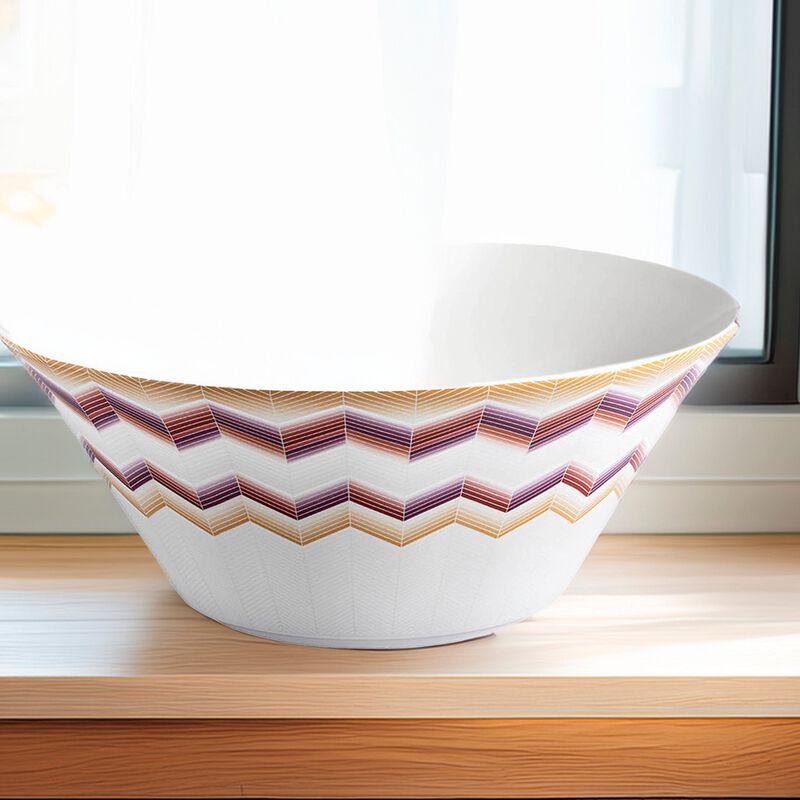 Salad Bowl ZIG ZAG JARRIS 156, diam. 10.43", H 4.33" image number 2