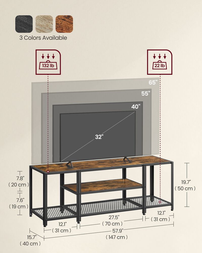Modern TV Stand for TVs up to 65 Inches image number 2