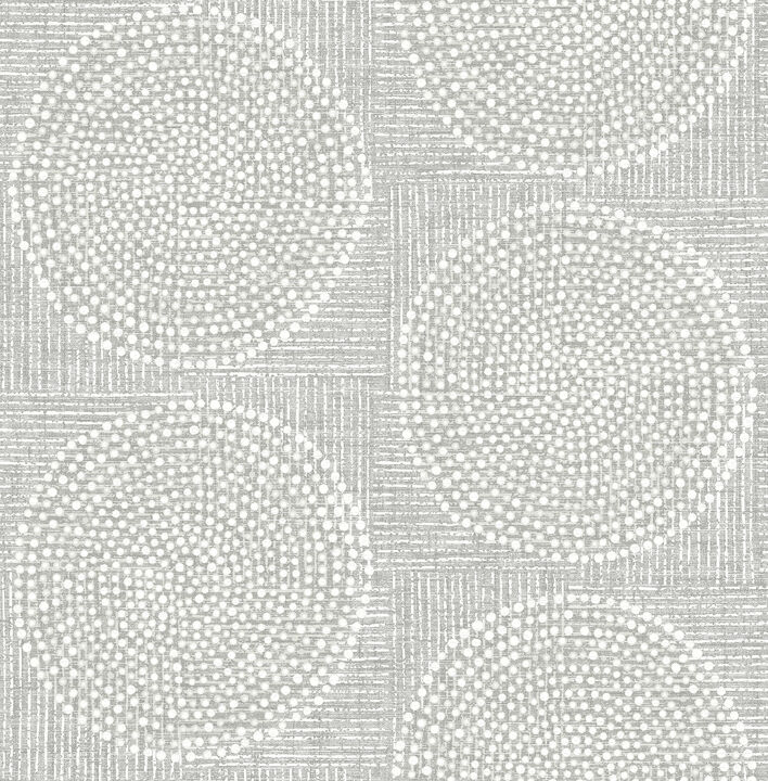 Salma Grey Medallion Wallpaper (Set of 2)