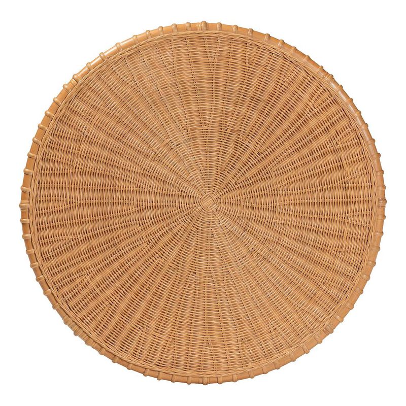 bali & pari Abel Natural Rattan Coffee Table
