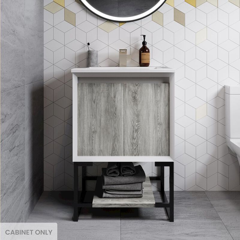 Marseille 24 Single Bathroom Vanity Cabinet Only (SM-BV142) image number 1