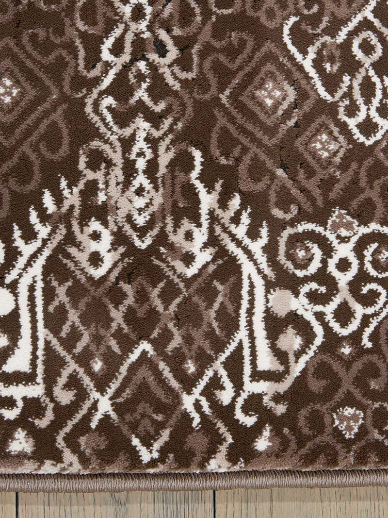Karma KRM04 Mocha 9'3" x 12'9" Rug
