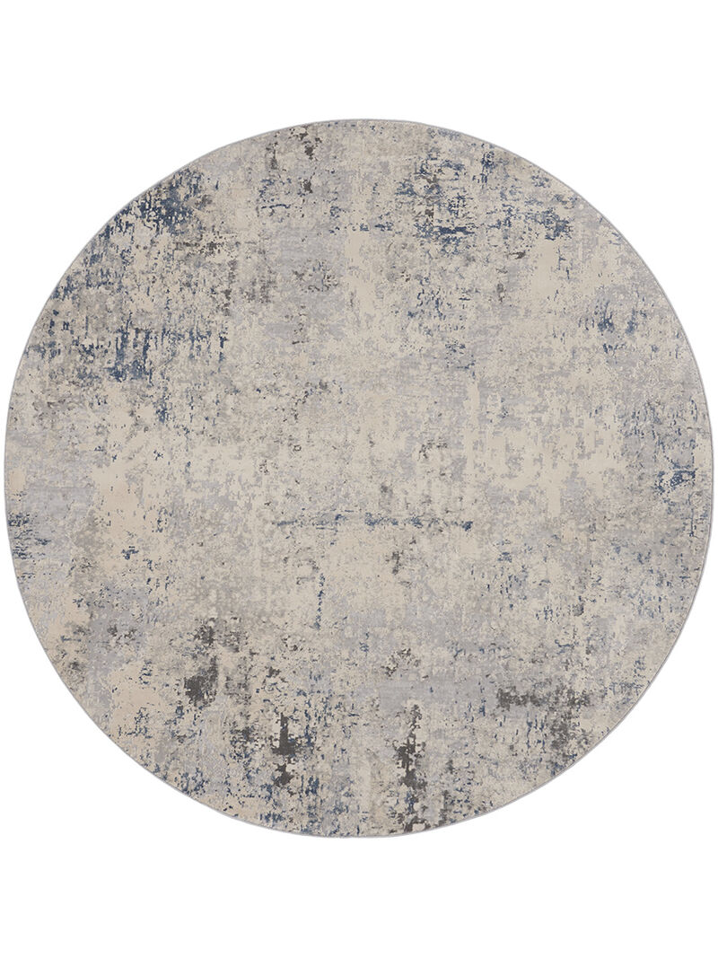 Rustic Textures RUS07 Ivory/Gray/Blue 7'10" x 10'6" Rug image number 0