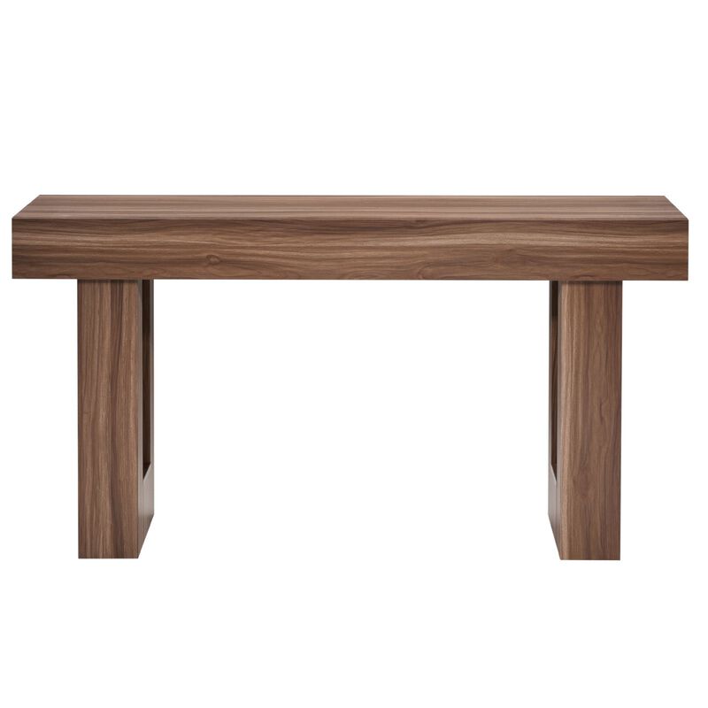 Farmhouse Console Table for Behind Sofa and Entryway Use image number 5