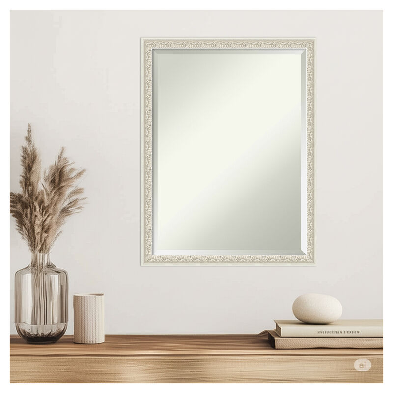 Bethany Beveled Wood Framed Wall Mirror image number 8