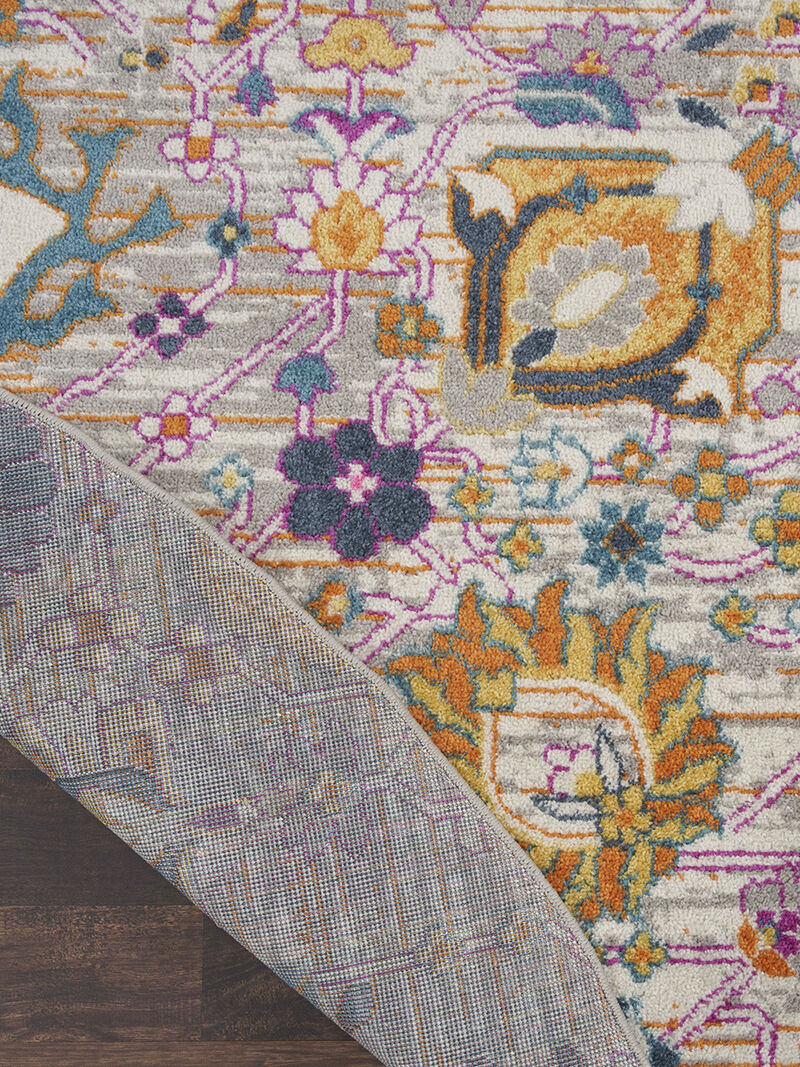 Passion PSN01 Silver 5'3" x 7'3" Rug image number 2