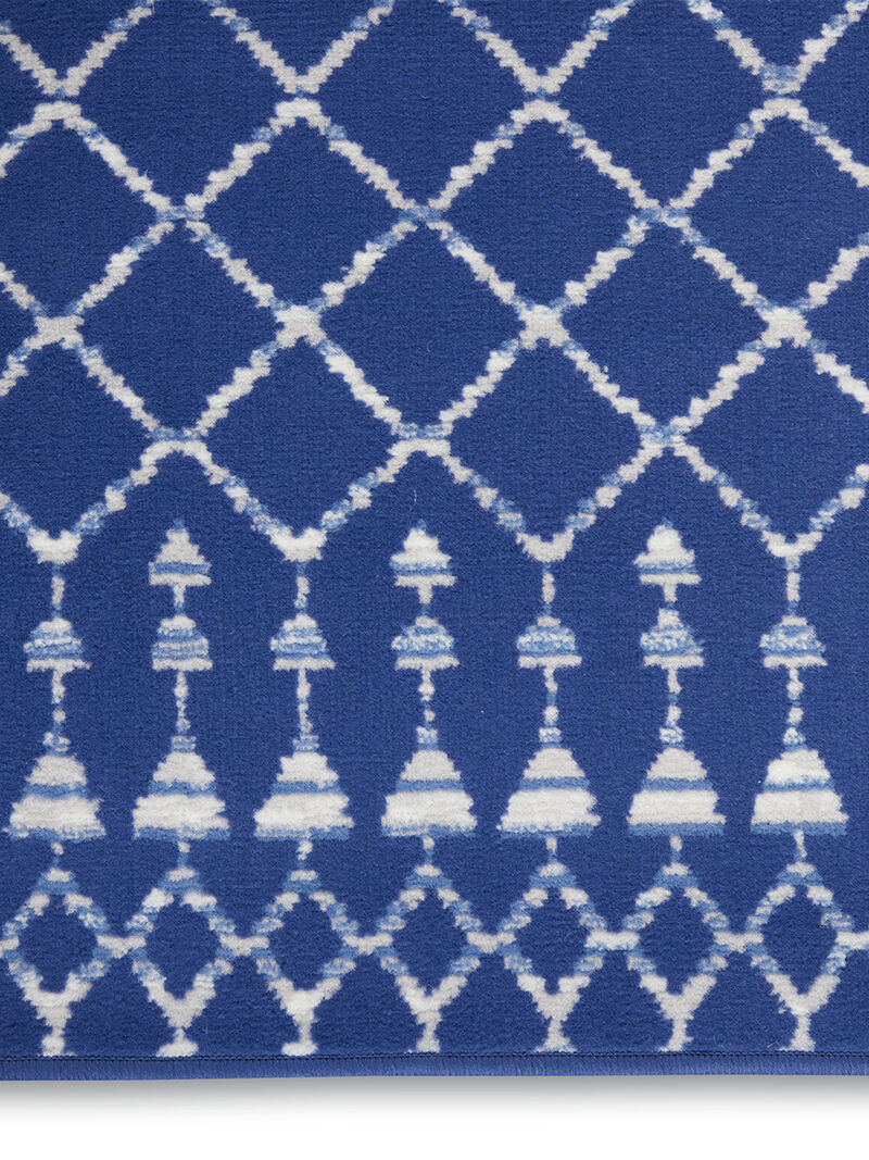 Whimsicle WHS02 Navy 2' x 8' Rug