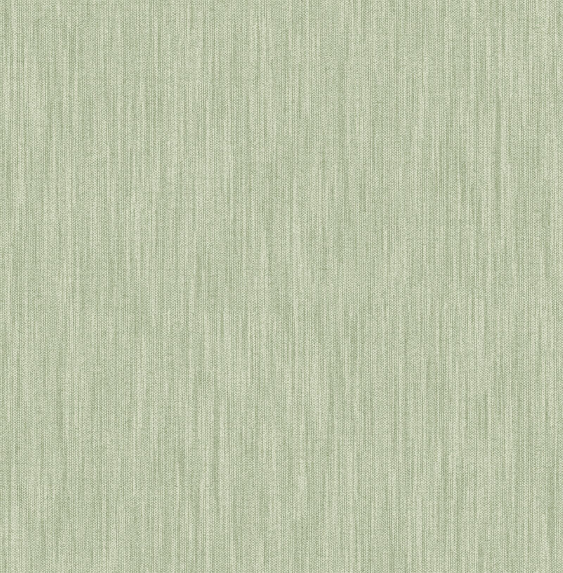Chiniile Sage Faux Linen Wallpaper (Set of 2) image number 0