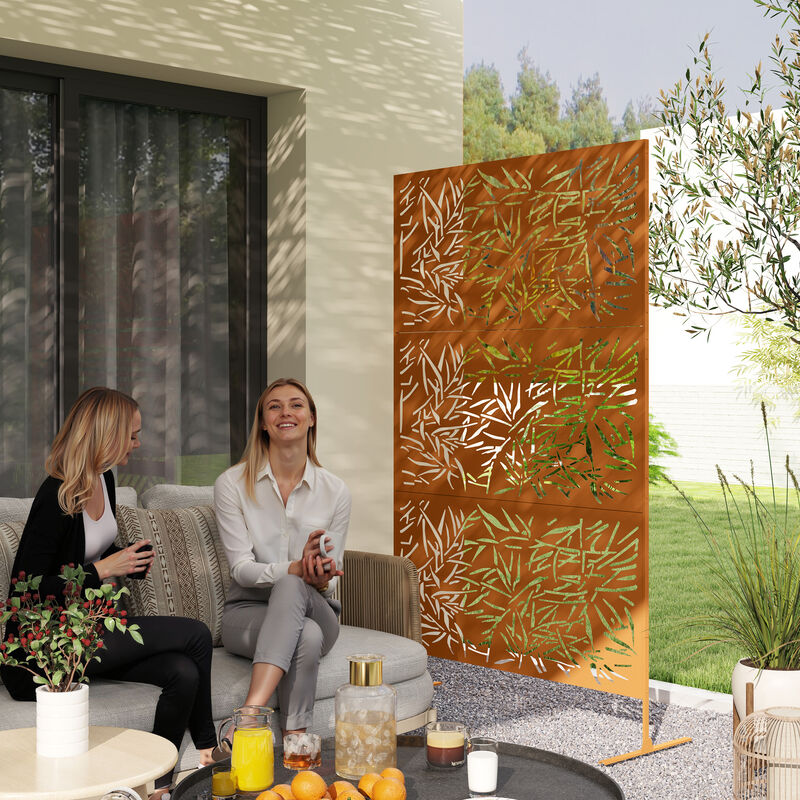 Hivvago Outdoor Bamboo Style Privacy Screen image number 1
