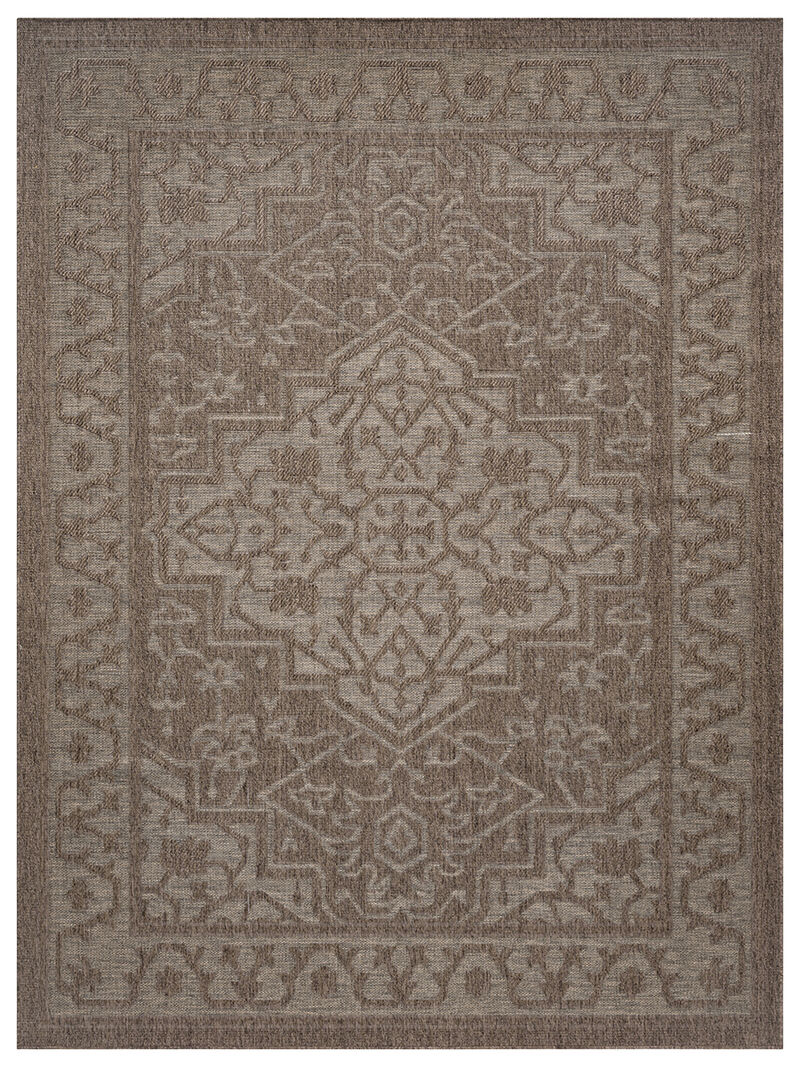 Tulum TLM05 Brown 9' x 12' Rug