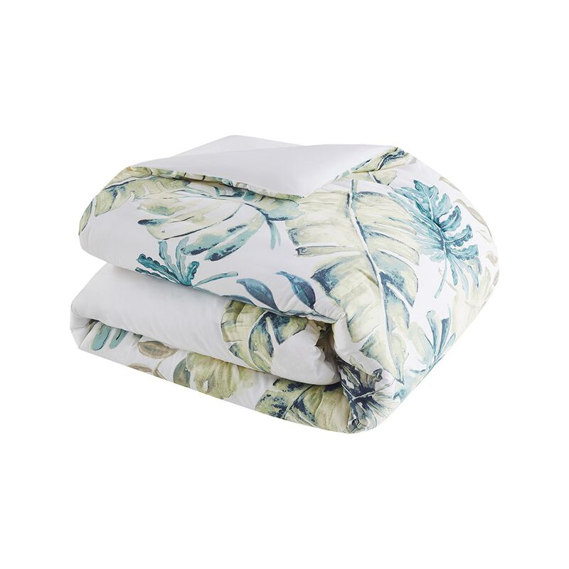 Gracie Mills Cordell Tropical Paradise Cotton 6-Piece Comforter Set