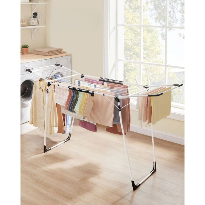 Foldable Clothes Drying Rack - Space-Saving and Portable Laundry Solution