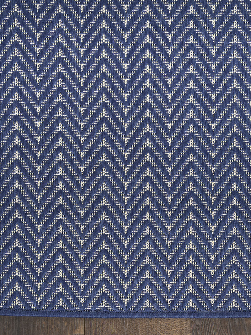 Horizon Indoor/Outdoor HOZ02 Navy 6' x 9' Rug