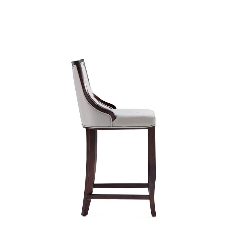Emperor Light Gray Bar Stool