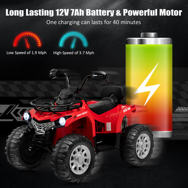 12V Electric Kids Ride-On ATV image number 4