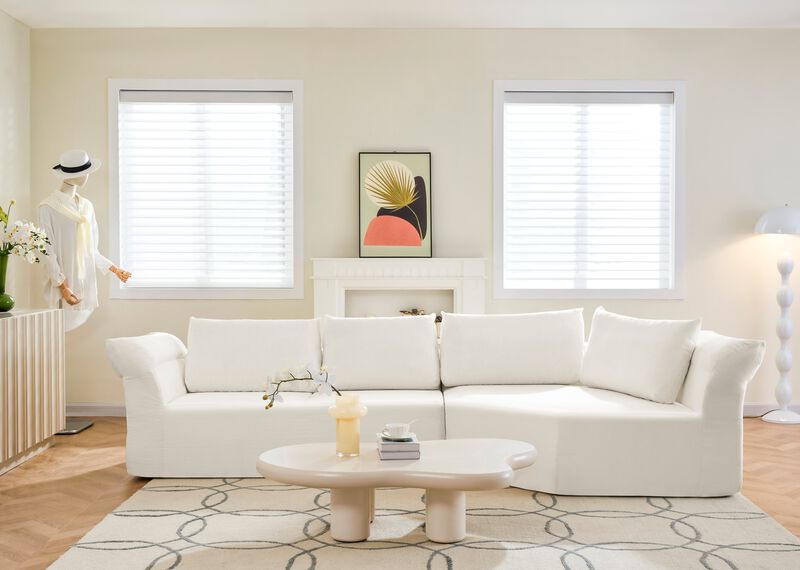 Kelhak Modern Minimalist Modular Sectional Sofa image number 2