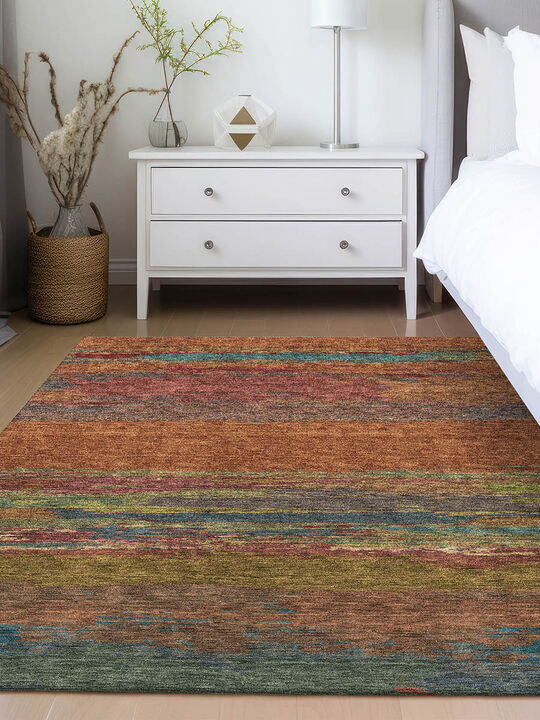 Trevi TV8 Terracotta 10' x 14' Rug