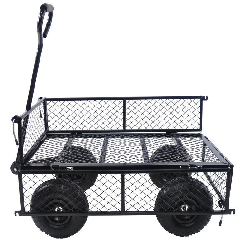 Wagon Cart Garden Cart Trucks Make It Easier To Transport Firewood Tc1840Bkg