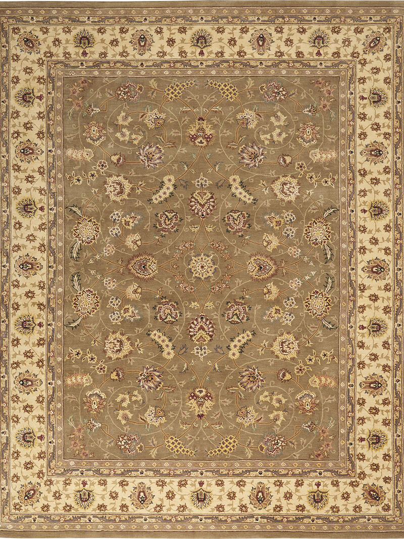 Nourison 2000 2003 Olive 8' x Round Rug