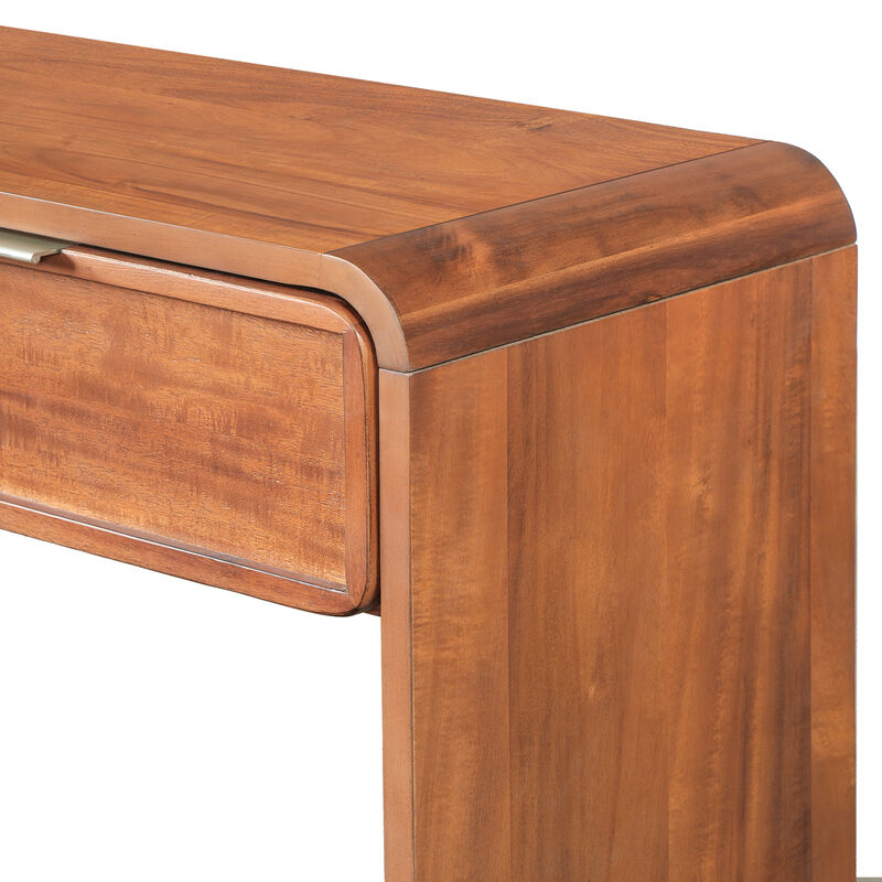 Merax Retro-Chic Storage Console Table image number 6