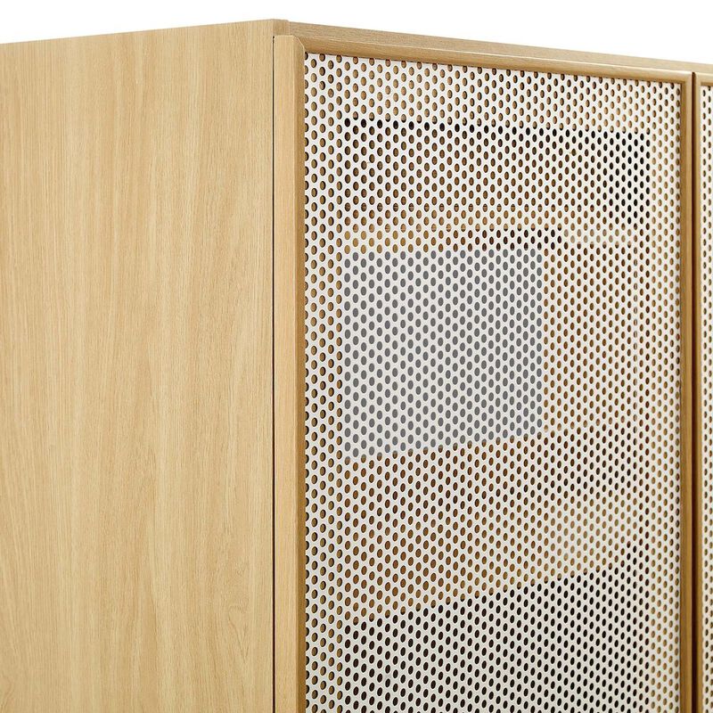 Modway Calla 36 Perforated Metal Bathroom Vanity Cabinet (Sink Basin Not Included)