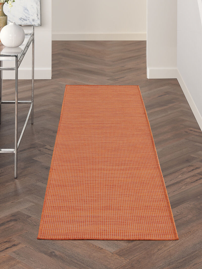 Positano POS01 Terracotta 2' x 6' Rug image number 6