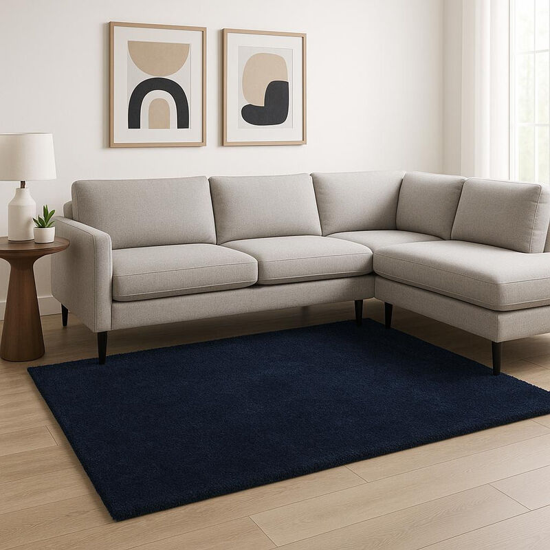 HomeRoots Shag Area Rug image number 1