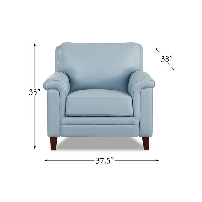 Westcott Top Grain Leather Chair