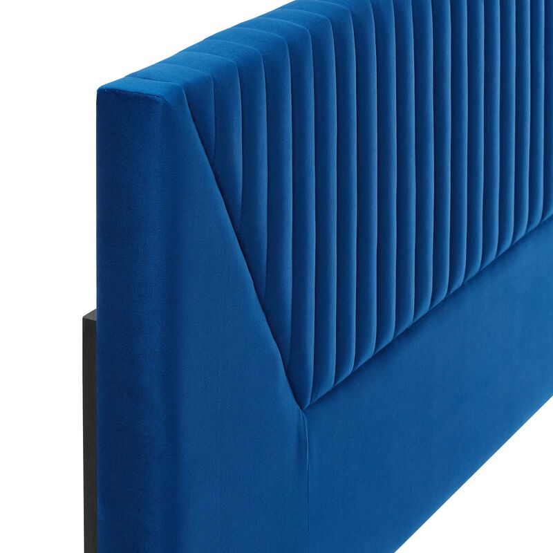 Modway - Patience Channel Tufted Performance Velvet Full/Queen Headboard image number 4