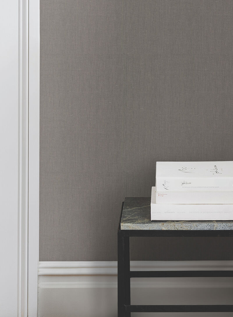 Crosshatch Black & Grey String Wallpaper image number 1