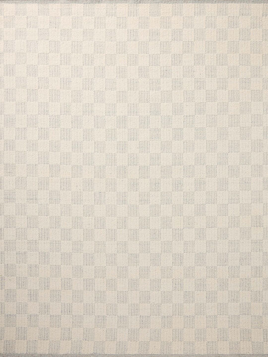 Knox KNX01 Ivory/Sky 2'6"x9'9" Runner Rug