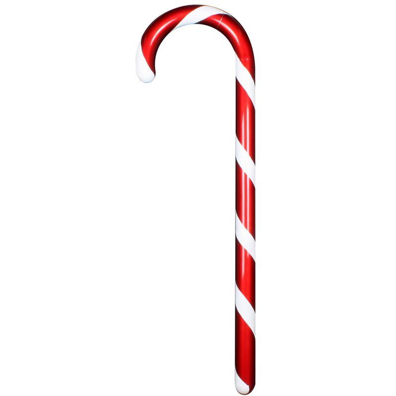 Vickerman 48" Red and White Candy Cane Christmas Ornament image number 0