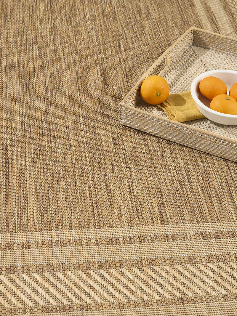 Horizon Indoor/Outdoor HOZ03 Natural 8' x 10' Rug