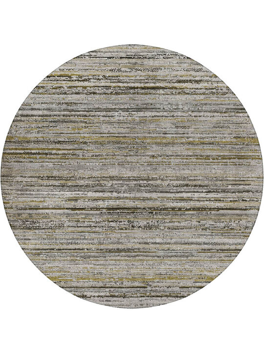 Kochi KC3 Pewter 8' Round Rug