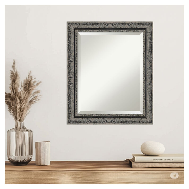 Filigree Beveled Framed Wall Mirror image number 8