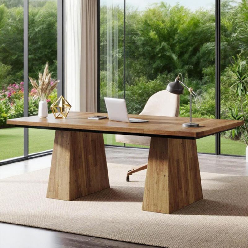 Modern Dining Table &ndash; Sleek Design, Sturdy Construction, Ideal for Family Meals