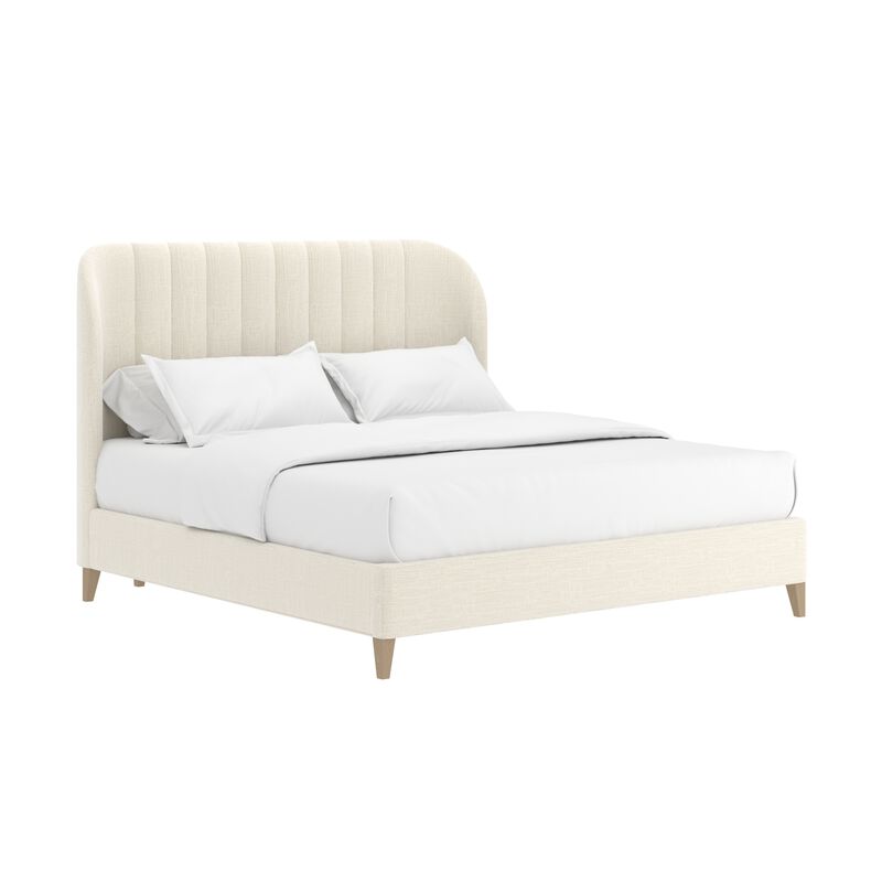 Dante Wide Channel Upholstered Bed image number 1