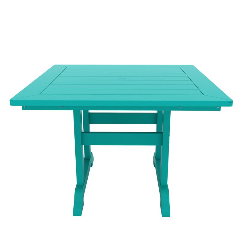 WestinTrends 43" Square Outdoor Patio Dining Table
