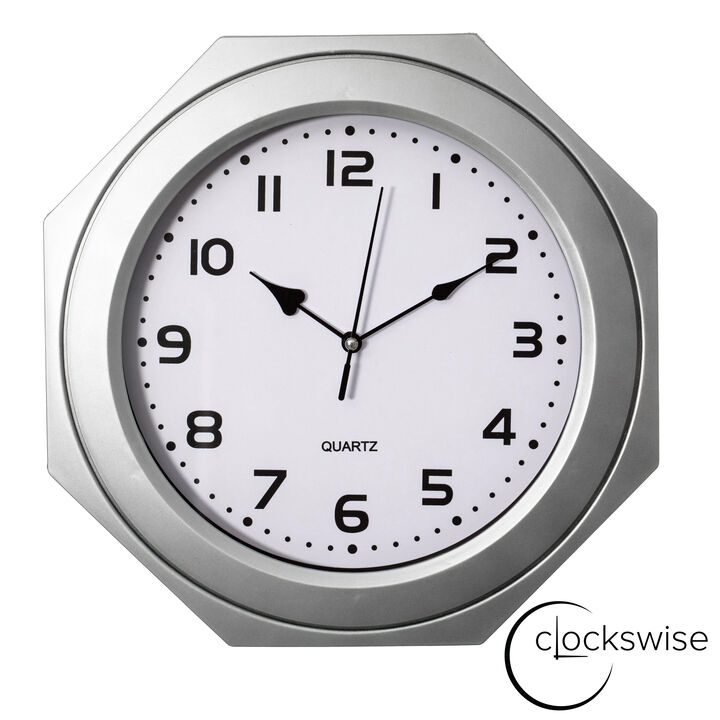 Clockswise 12-inch Non-Ticking