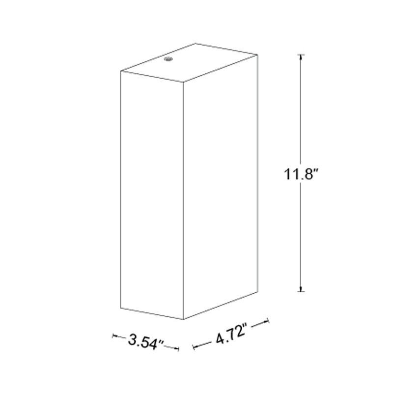 Beacon Lighting Times Alabaster LED Wall Sconce IP44 Bathroom Wall Light, Wet Rated image number 5