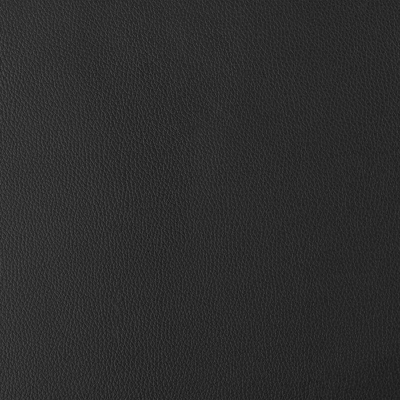 Dione Counter Height Swivel Faux Leather and Brushed Stainless Steel Bar Stool