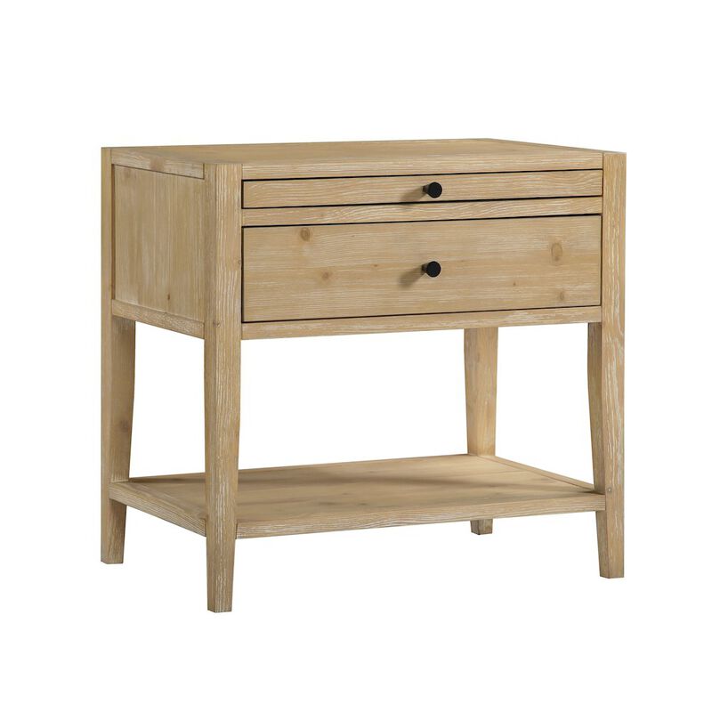 Comfort Pointe Shoreham 1-drawer Nightstand - Natural