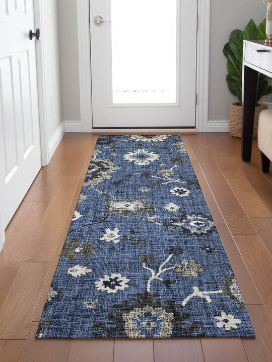 Portico PO6 Blue 2'3" x 7'6" Rug