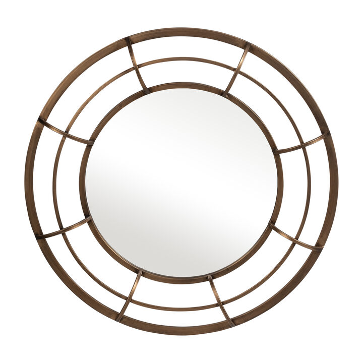 Metal Frame 28" Wall Mirror