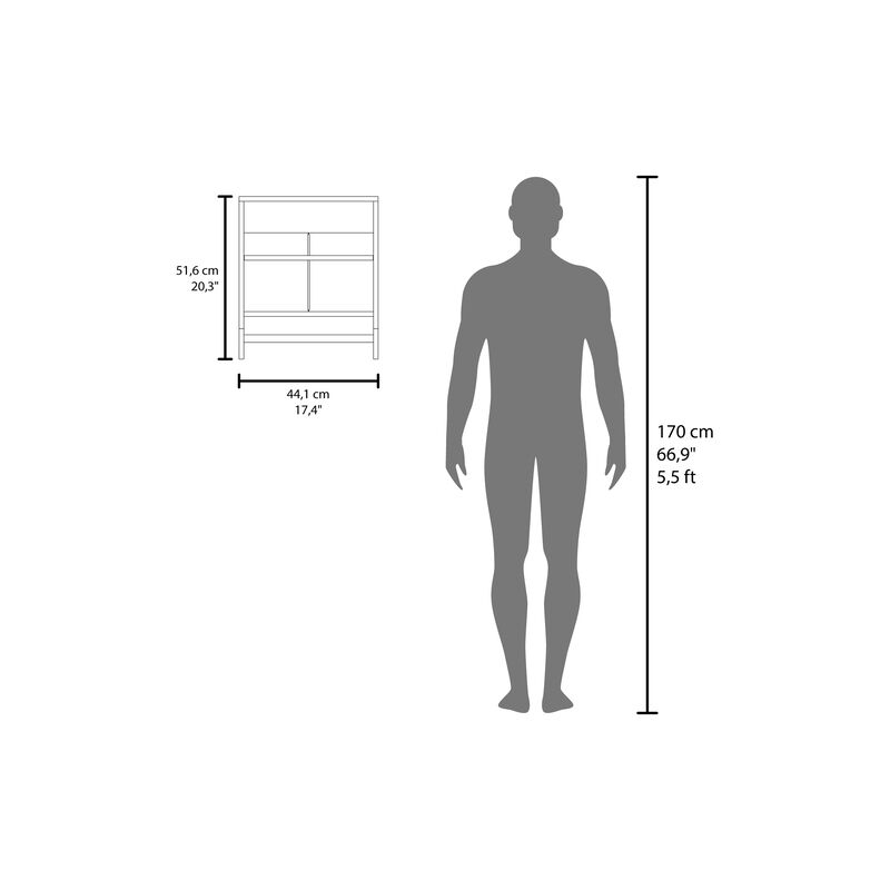 Huslia Medicine Cabinet 20.30" H, with 2 Shelves and 2 Doors, White