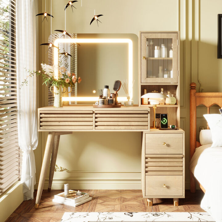 Kelhak 45.9'' Makeup Vanity Desk