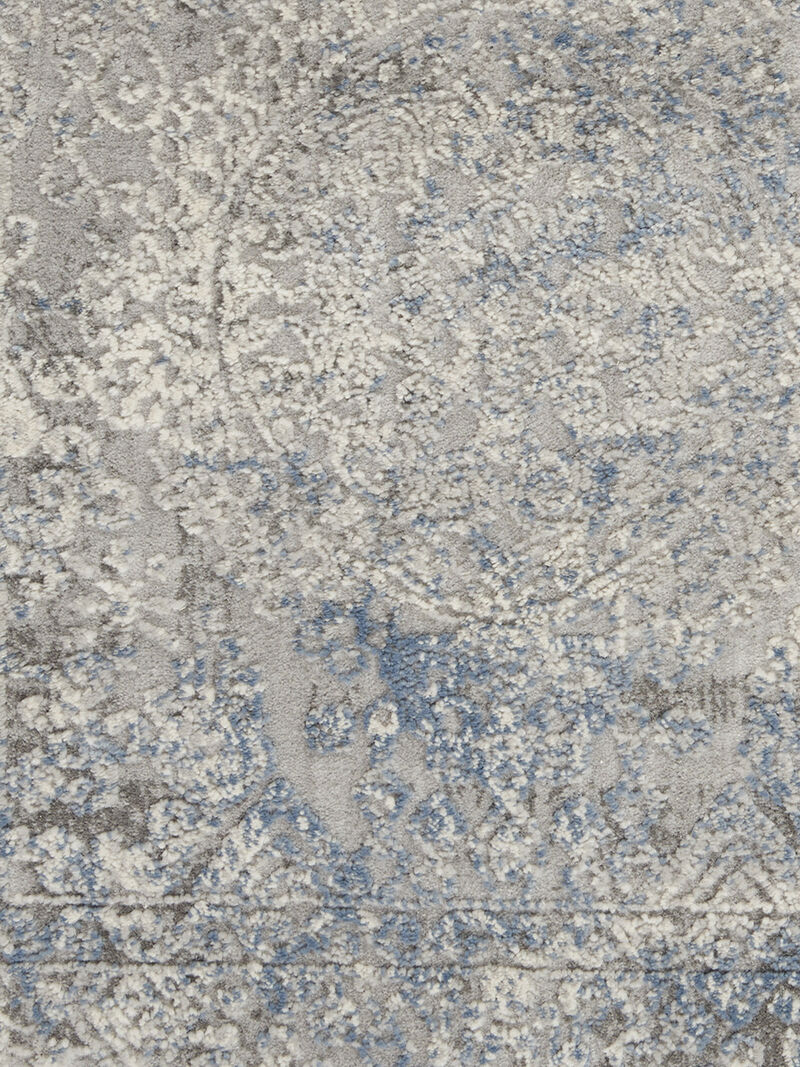 Rustic Textures RUS09 Ivory/Light Blue 5'3" x 7'3" Rug image number 6