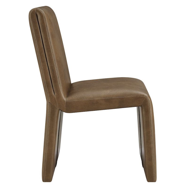 Emory Vegan Leather Dining Side Chair image number 3